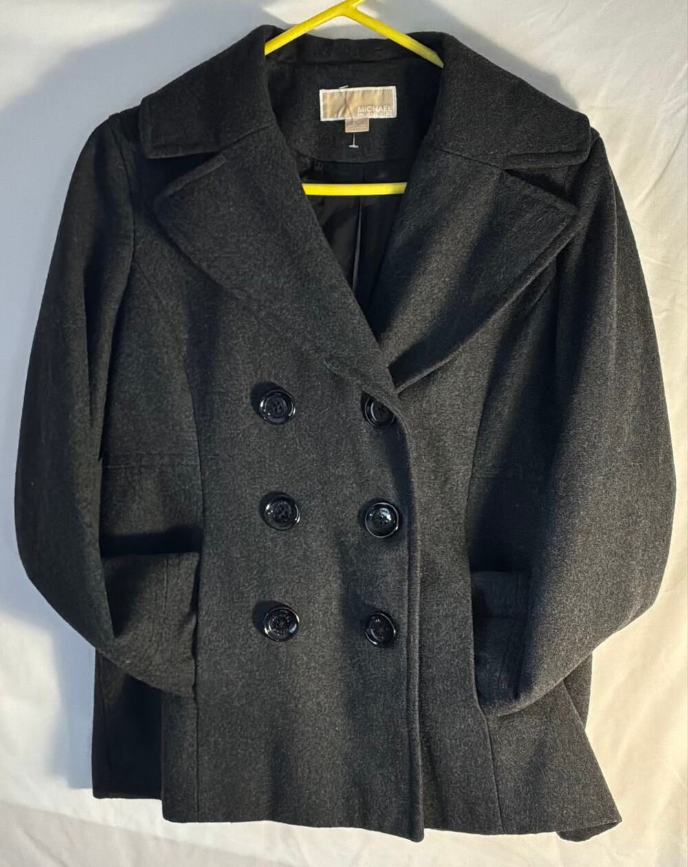 Michael Kors Double Button Up Coat Size S